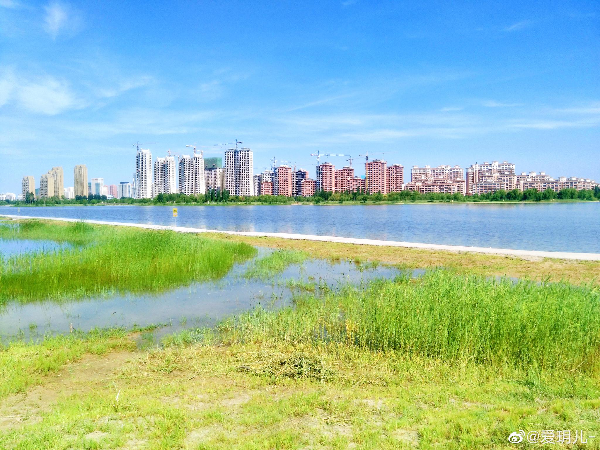 通辽市辽河公园风景如画