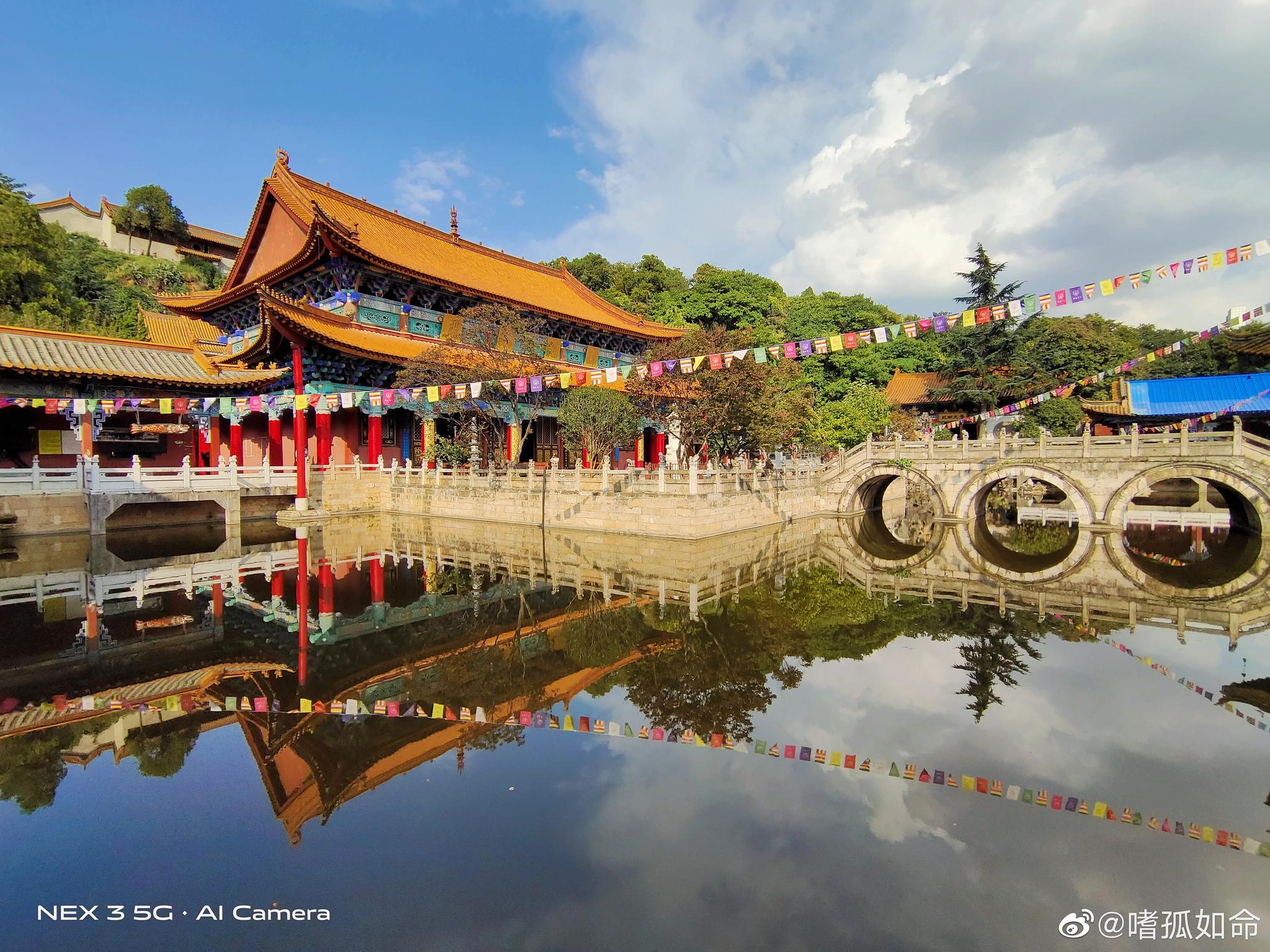 一直是昆明的八景之一,如同一座漂亮的江南水乡园林.