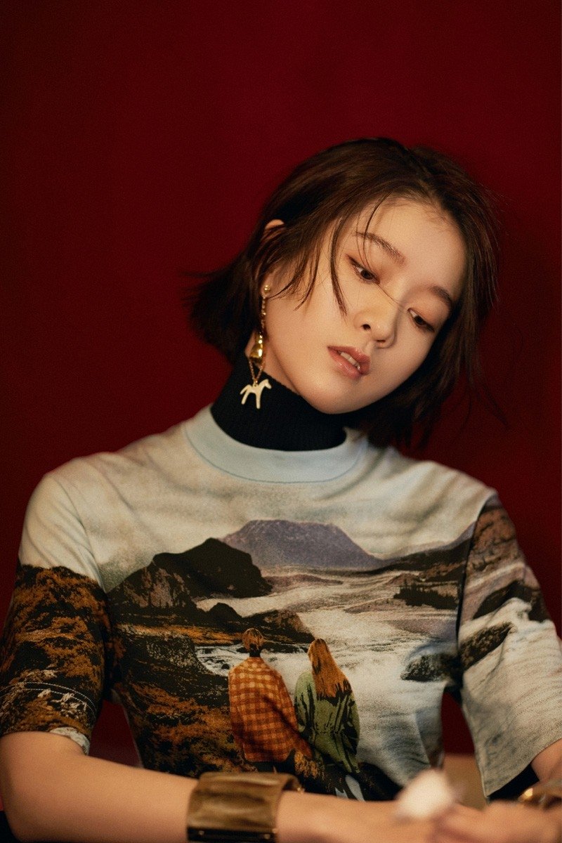 时尚女神张雪迎性感阳光唯美活动写真集