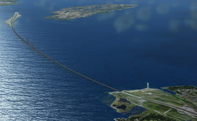 国外一条神奇大桥,你不了解的事|厄勒海峡大桥|海底隧道|哥本哈根_新