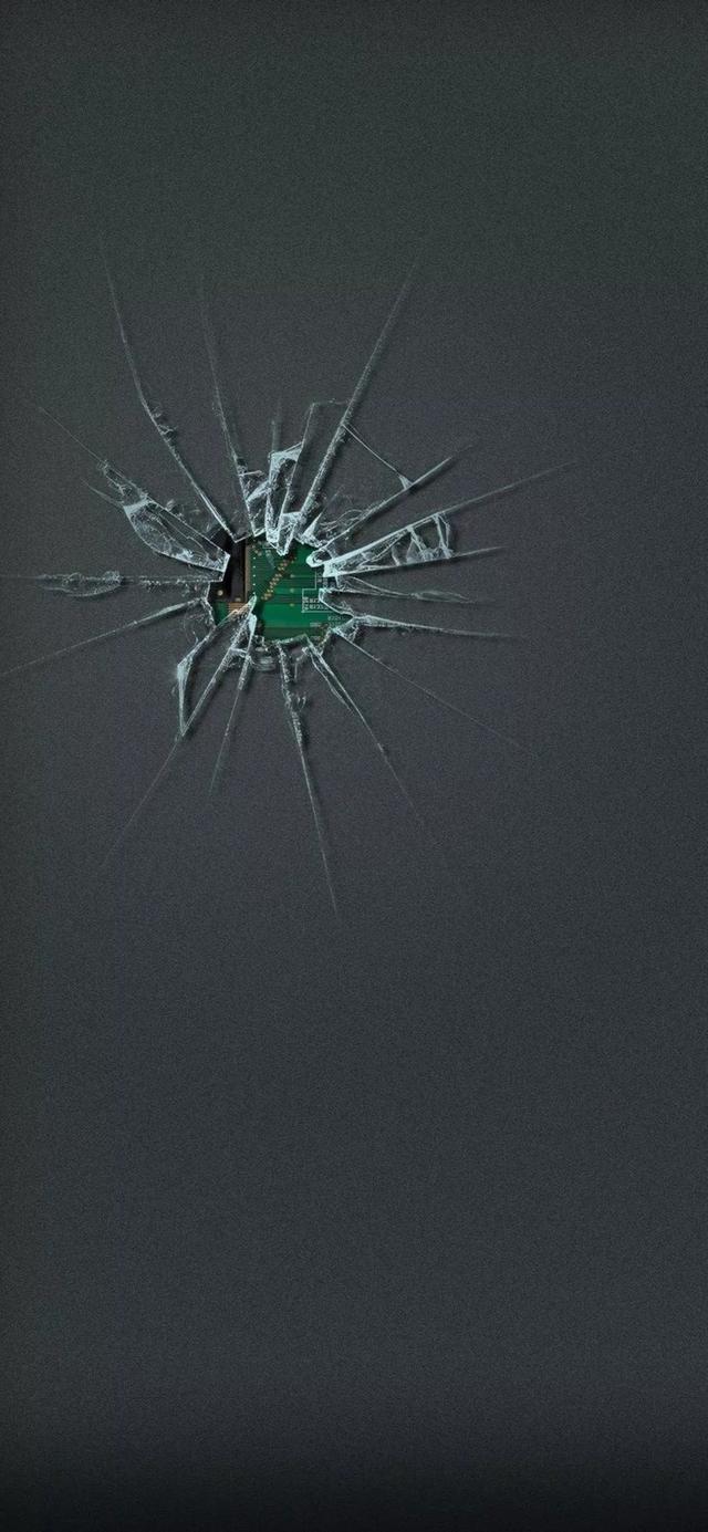 iphone碎屏壁纸高清无水印 30张以假乱真碎屏锁屏壁纸大全__财经头条