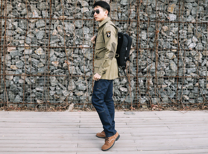 二战美军m42纯棉101空降师印象伞兵服