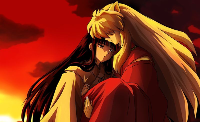 犬夜叉红白玫瑰之争一个惊艳了时光一个温柔了岁月