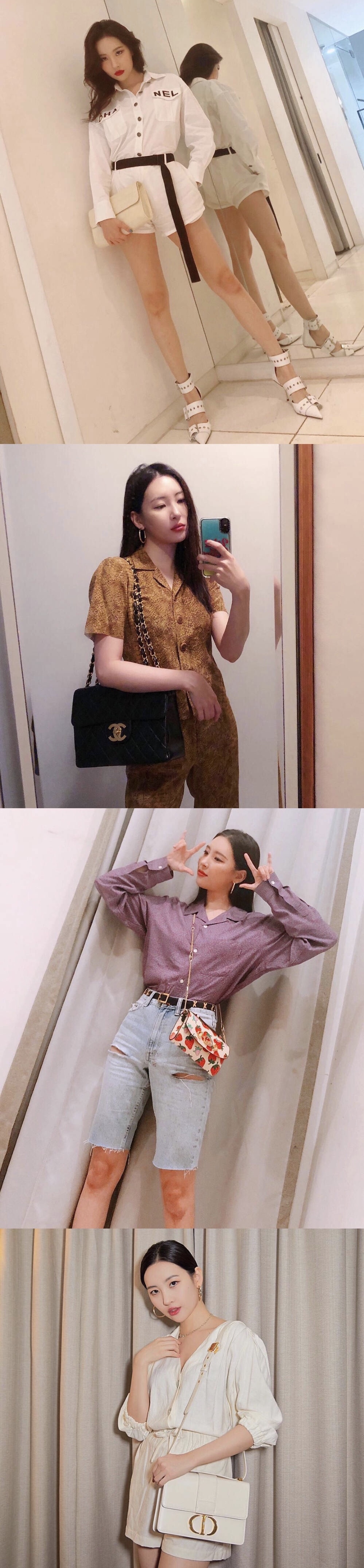 宣美近期ins私服合集镜面时尚博主李老师的夏日穿搭笔记95