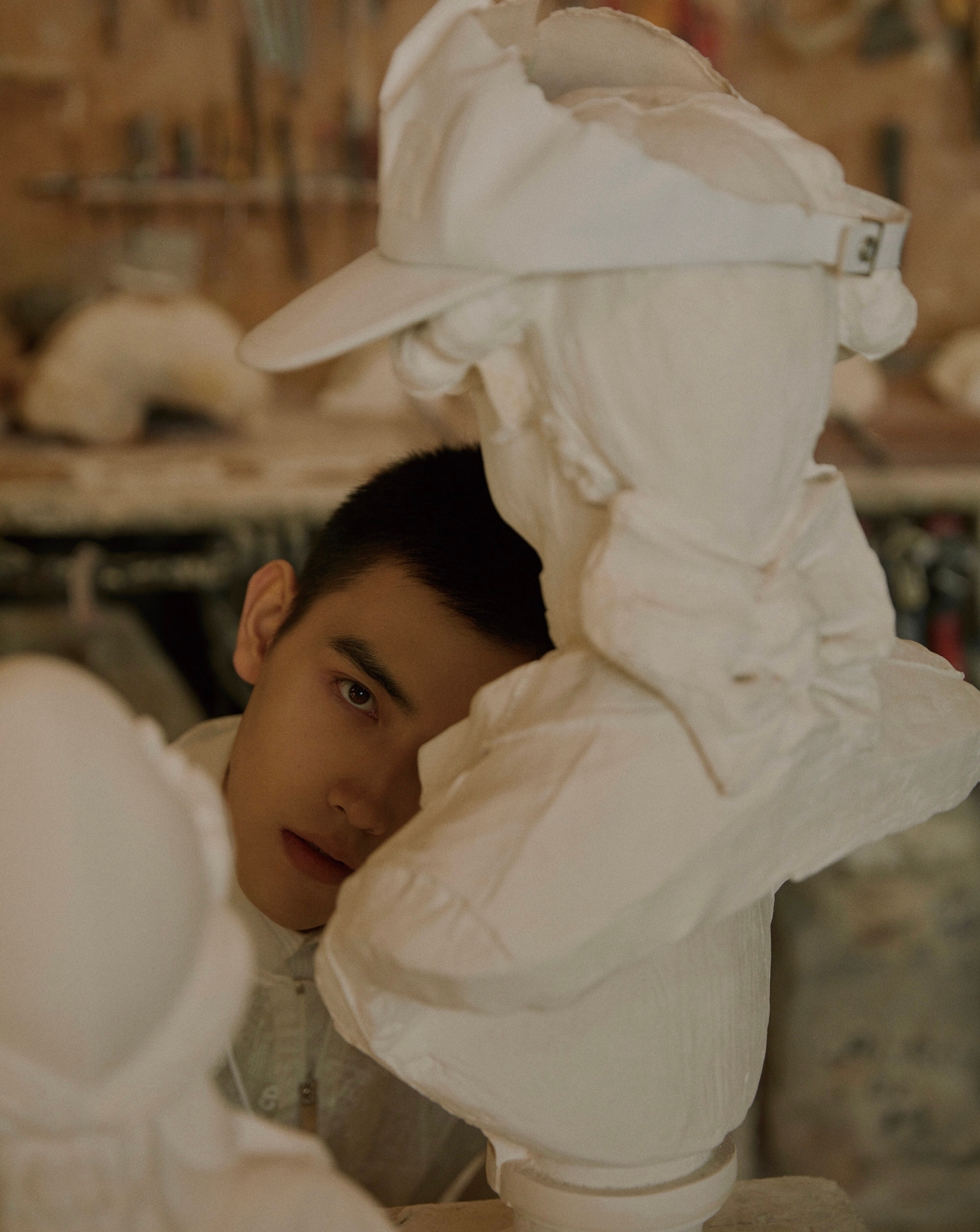 春日里的文艺少年@陈飞宇arthur ,寸头搭配超a眼神