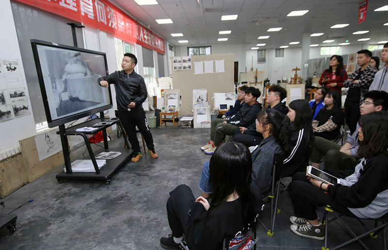 五一校园开放日,走进西安丹青易考,线上线下看画室