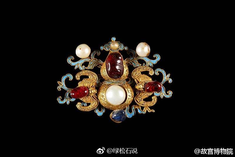 钿花,是插戴于钿子之上的簪花|头面|结子|插戴|故宫博物院|素胎_新浪新闻