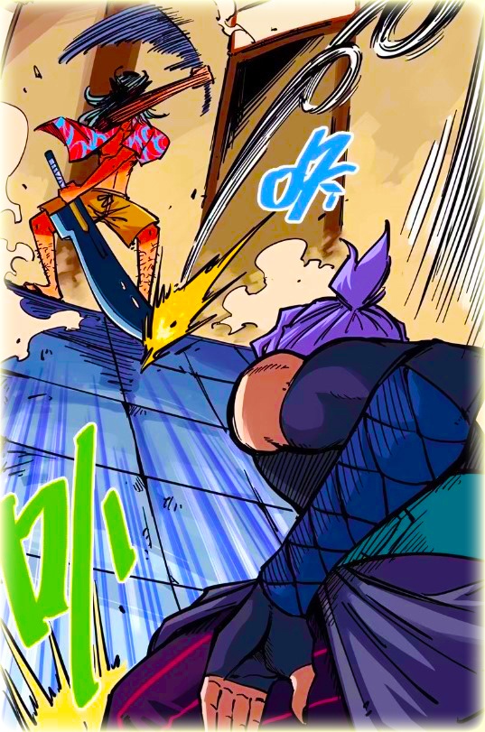 伍六七漫画第二章02:莫浪被秒,村长大爆发,玄武国刺客不敌一招