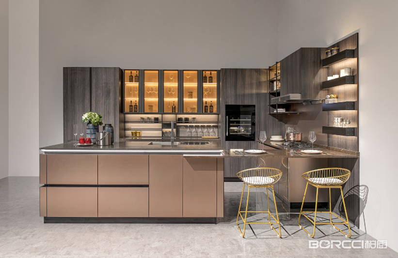 高端橱柜品牌柏厨 多元橱柜设计理念尽显中国力量与国际风范