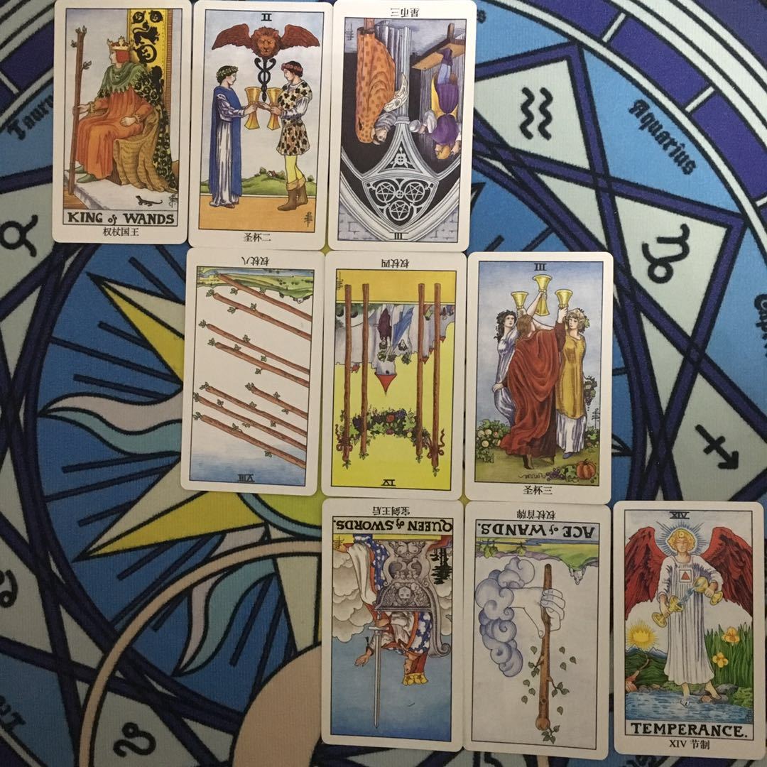 塔罗牌共有78张,@塔罗牌占卜sunny 每张精致独特的图案