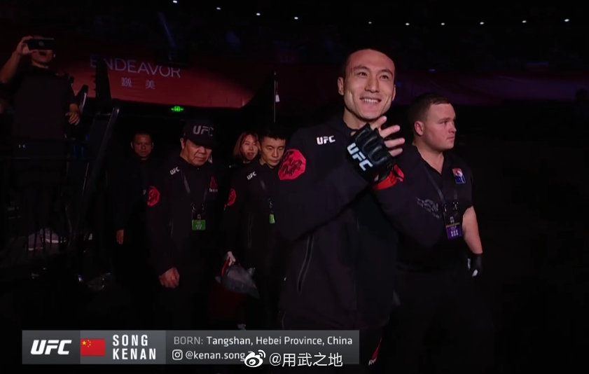 "玉面刺客"宋克南登场@mma宋克南