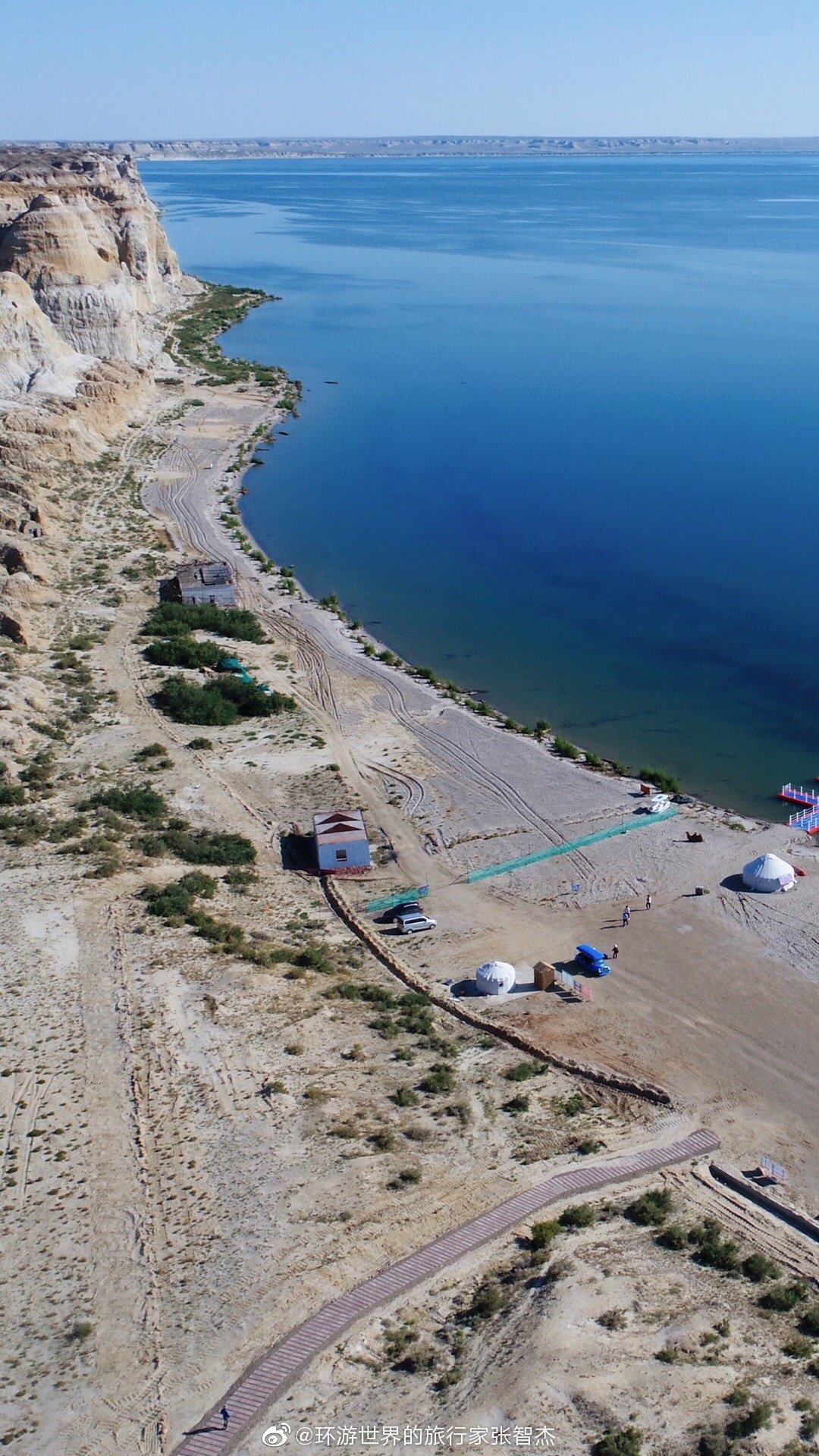 福海又叫做乌伦古湖，是新疆阿勒泰地区的一个大湖泊|福海|乌伦古湖|新疆_新浪新闻