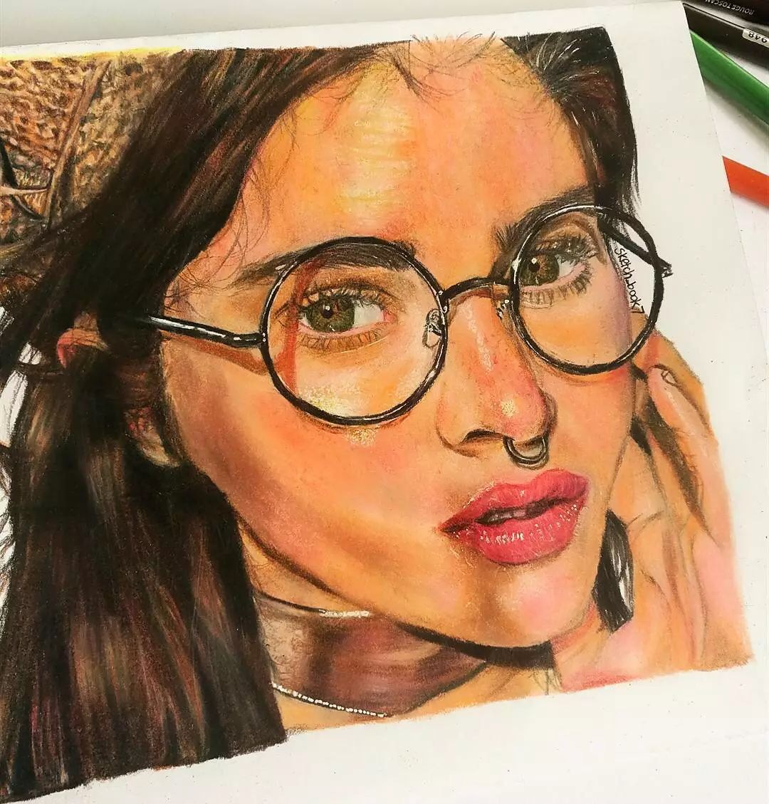 来自14岁小女生:michelle的精美画作