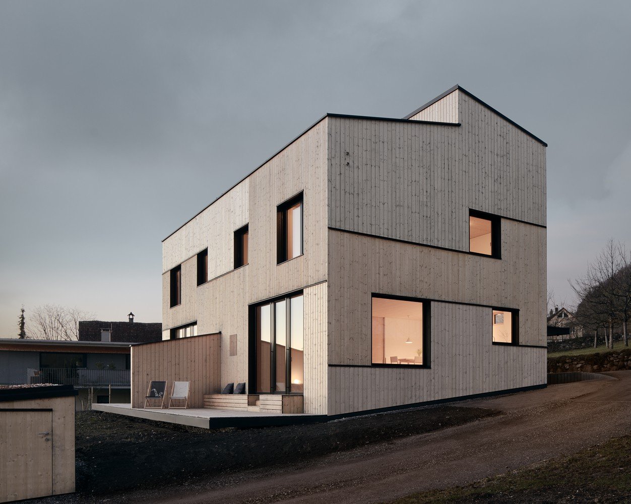 奥地利极简主义住宅