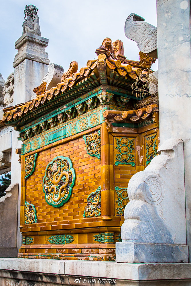 实拍清西陵龙凤门