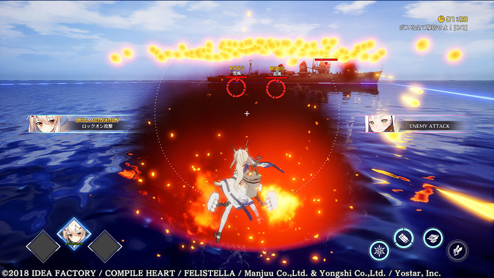 Ps4 碧蓝航线 Crosswave 游戏截图 本作日版将于8月29日发售 Ps4 碧蓝航线 Crosswave 游戏截图 本作日版将于8月29日发售