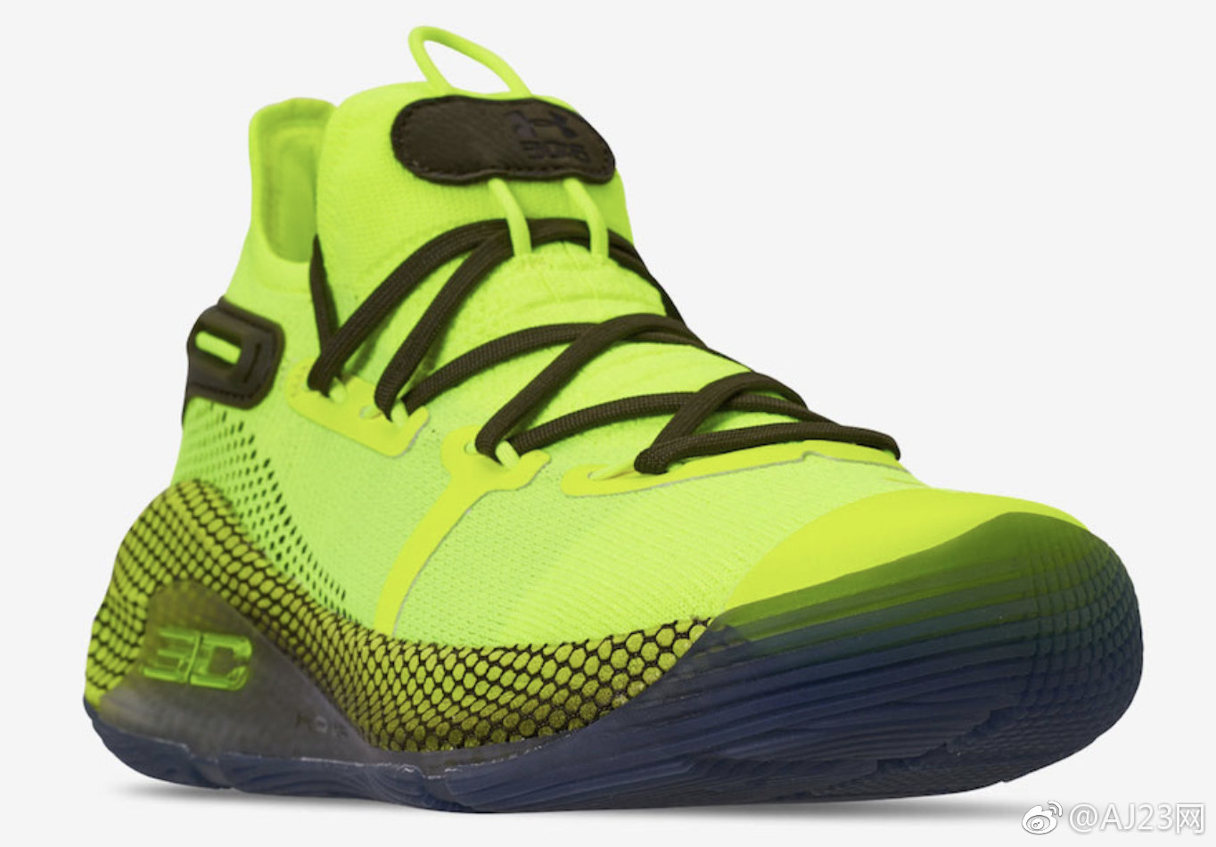 ua curry 6 "hi vis yellow" 2月15日发售,货号:3020612-302