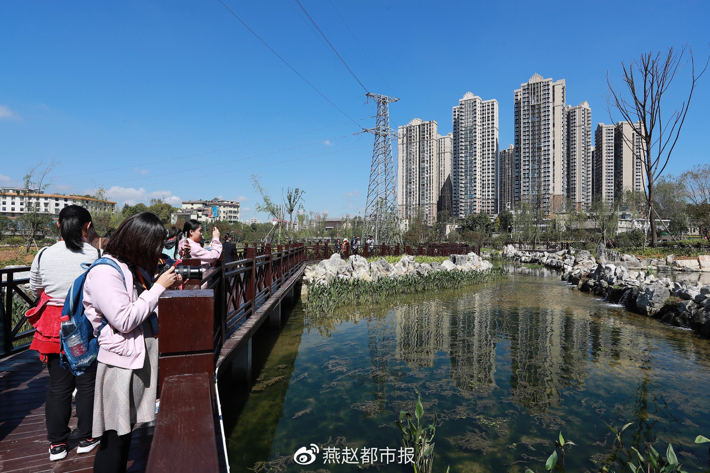 贵阳七彩湖生态湿地公园被媒体称赞