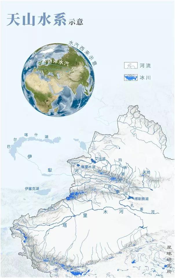 天山山脉入选联合国教科文组织世界遗产名录|托木尔峰|博格达峰|天山