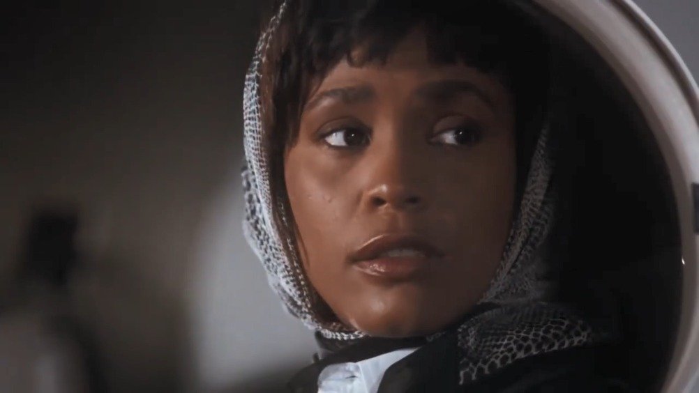 1992年电影《保镖》,凯文·科斯特纳和惠特妮·休斯顿主演