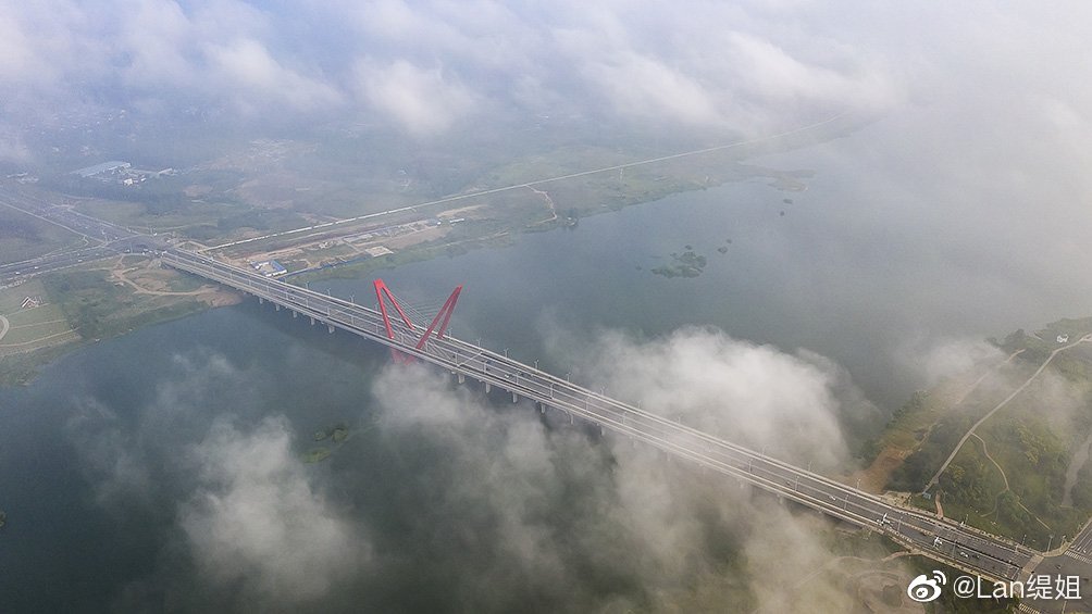 六安寿春路大桥,六安河西淠河上的一座新地标