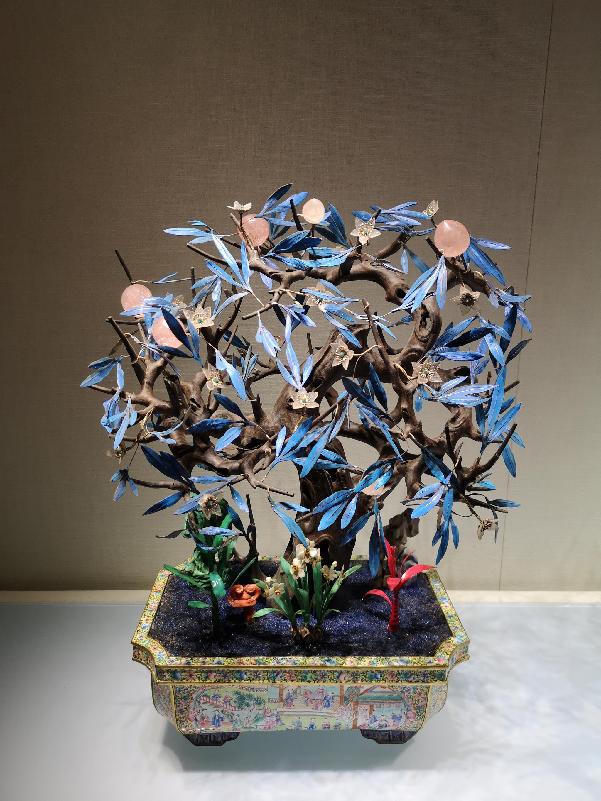 故宫博物院藏的清代玉石盆景(2)