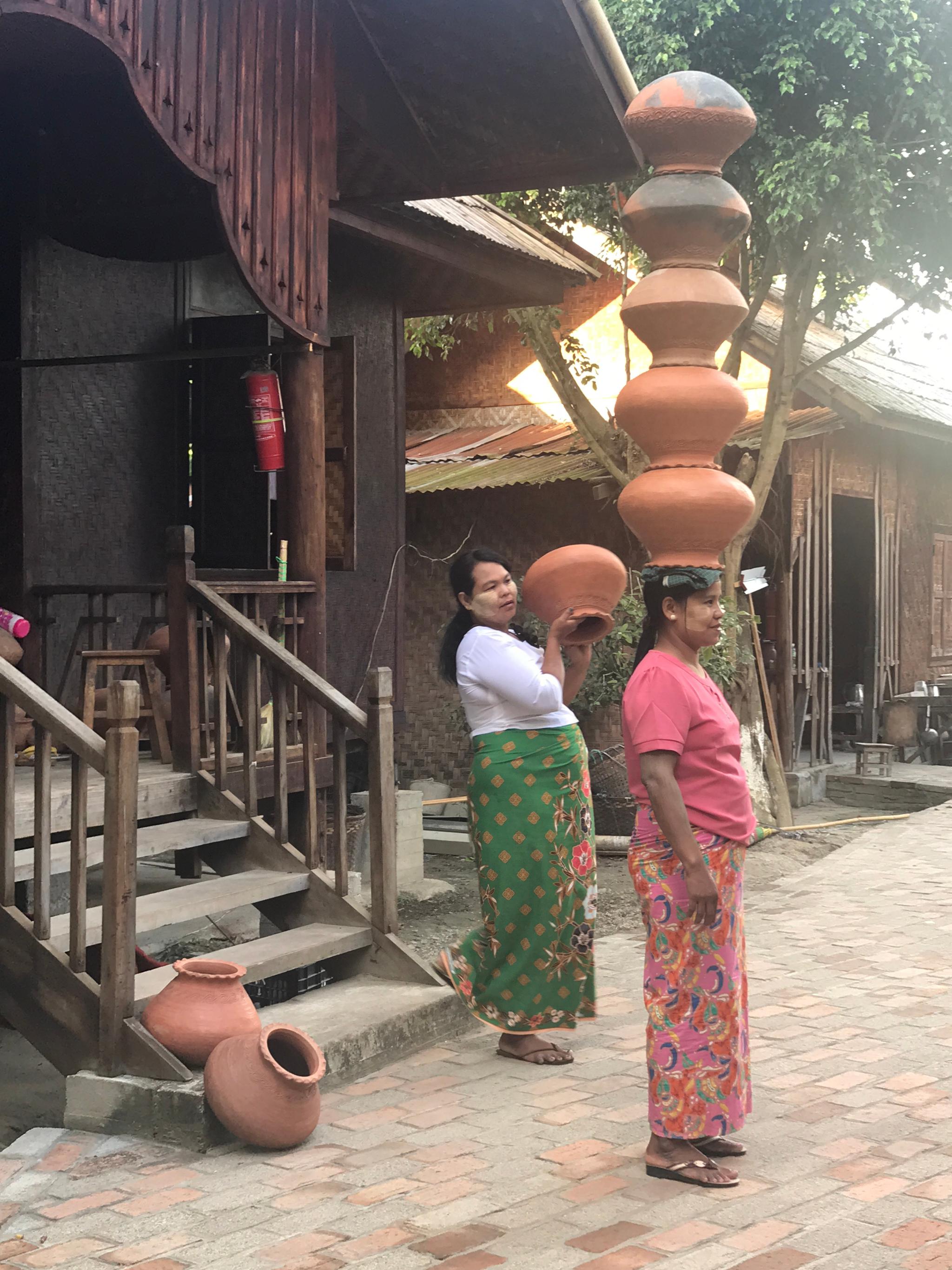 缅甸 顶罐族  图三体验出镜 @天师-卡赞