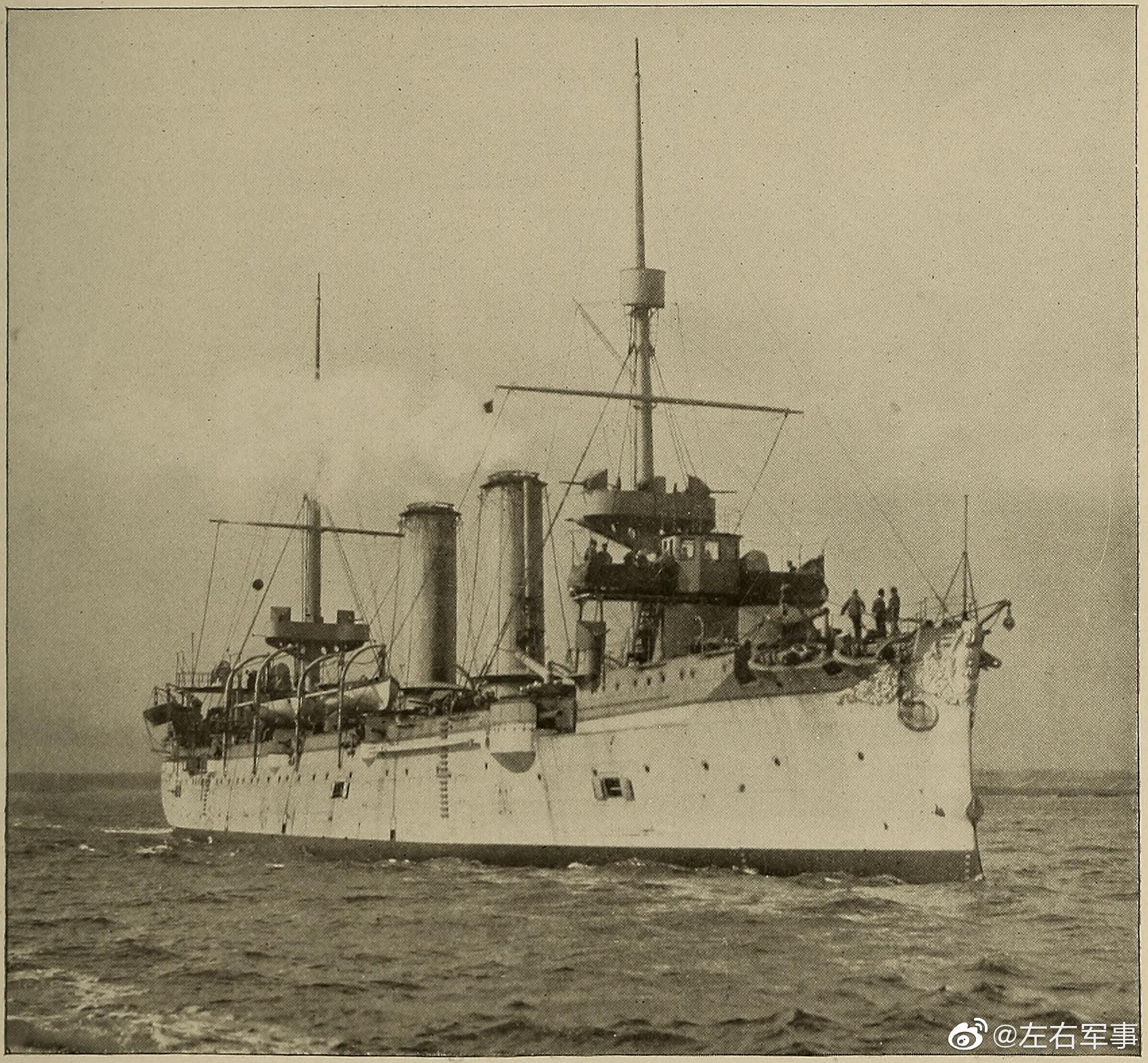 鬼子海军吉野号防护巡洋舰