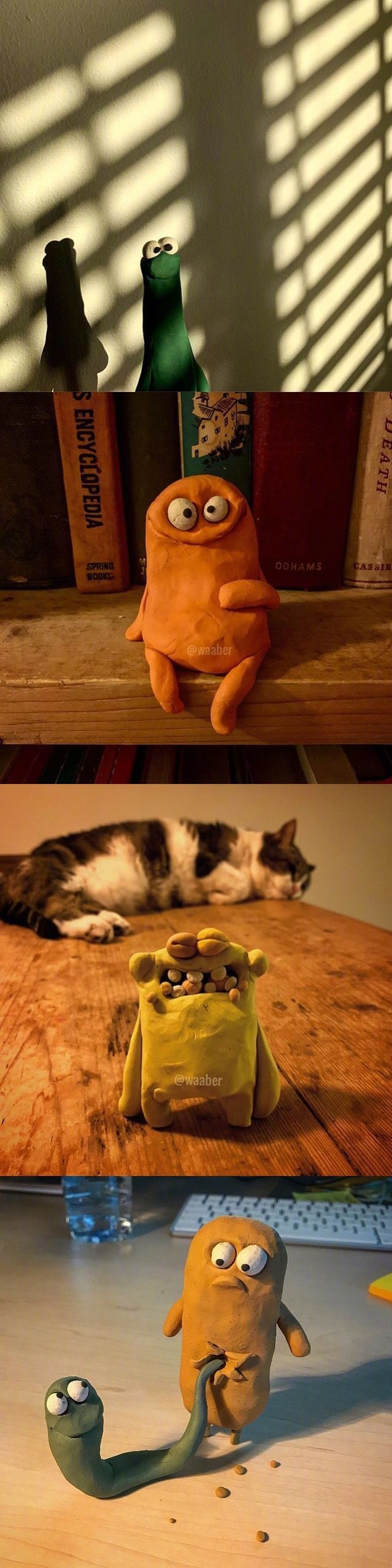 黏土大师richwebber萌萌哒作品