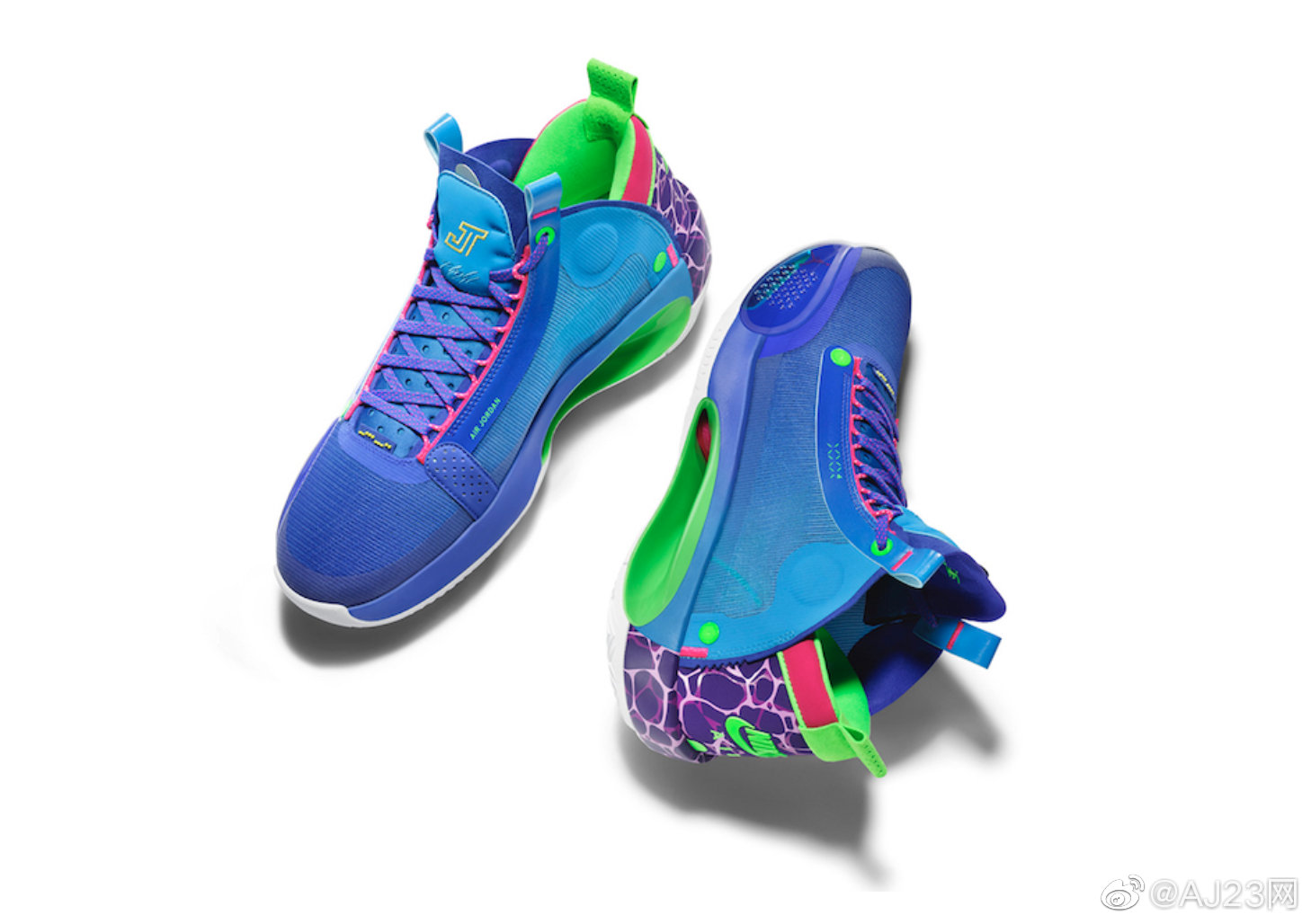 air jordan 34 "blue o" 塔图姆pe