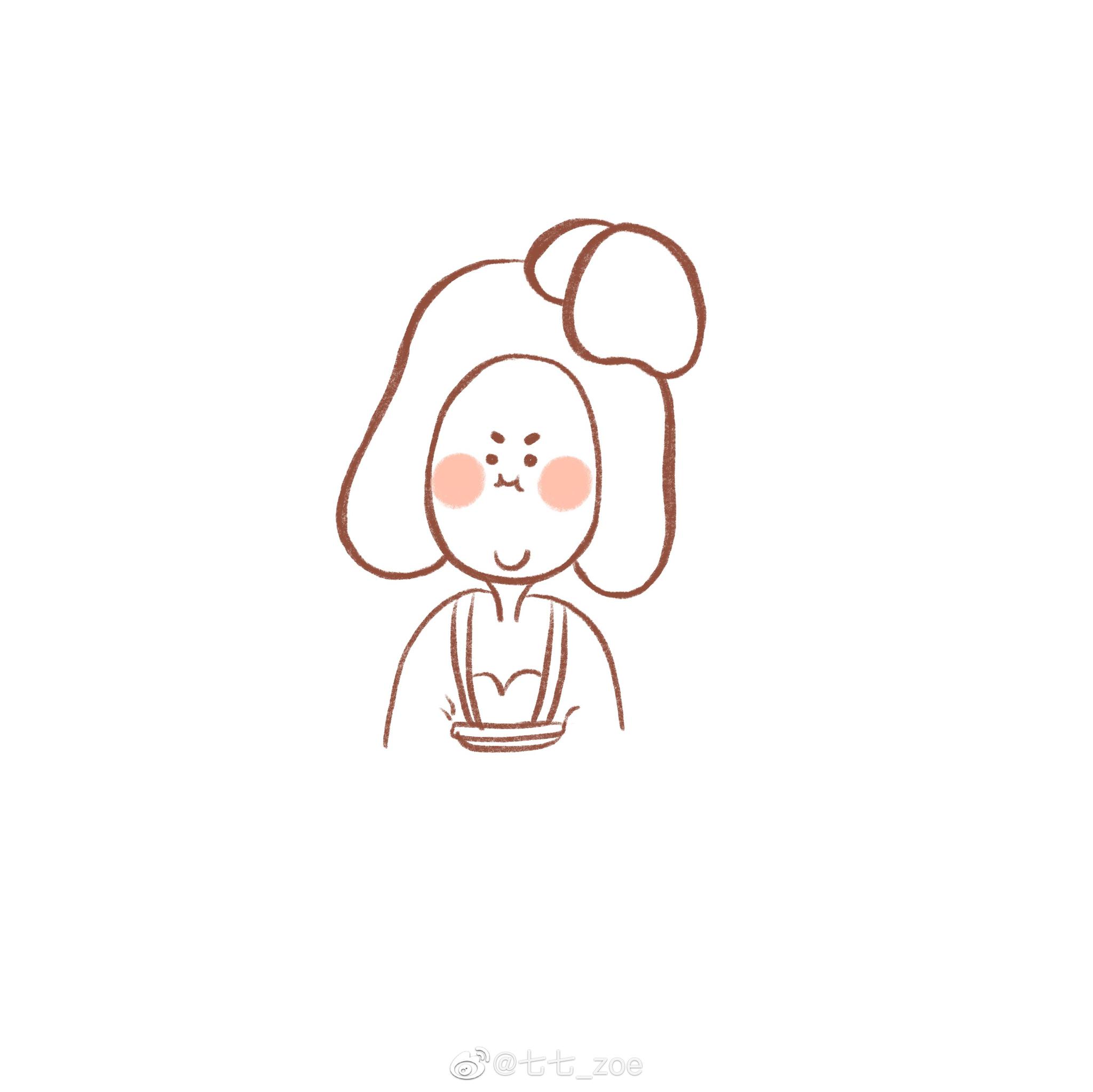 一波唐朝仕女的人物