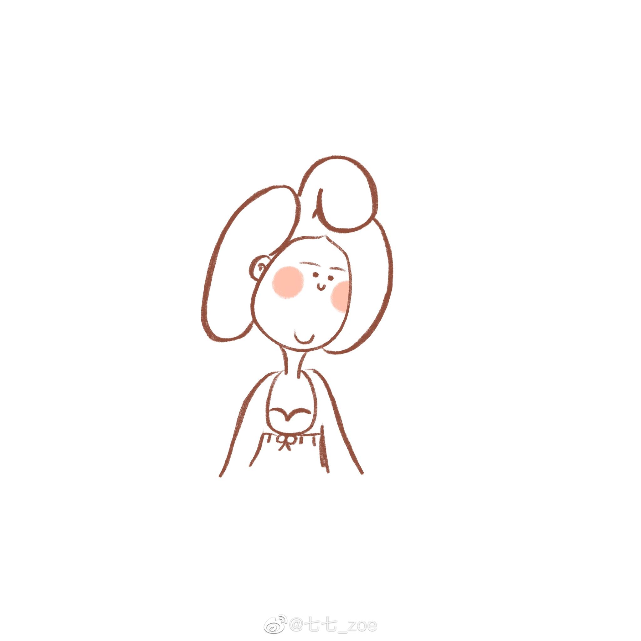 一波唐朝仕女的人物