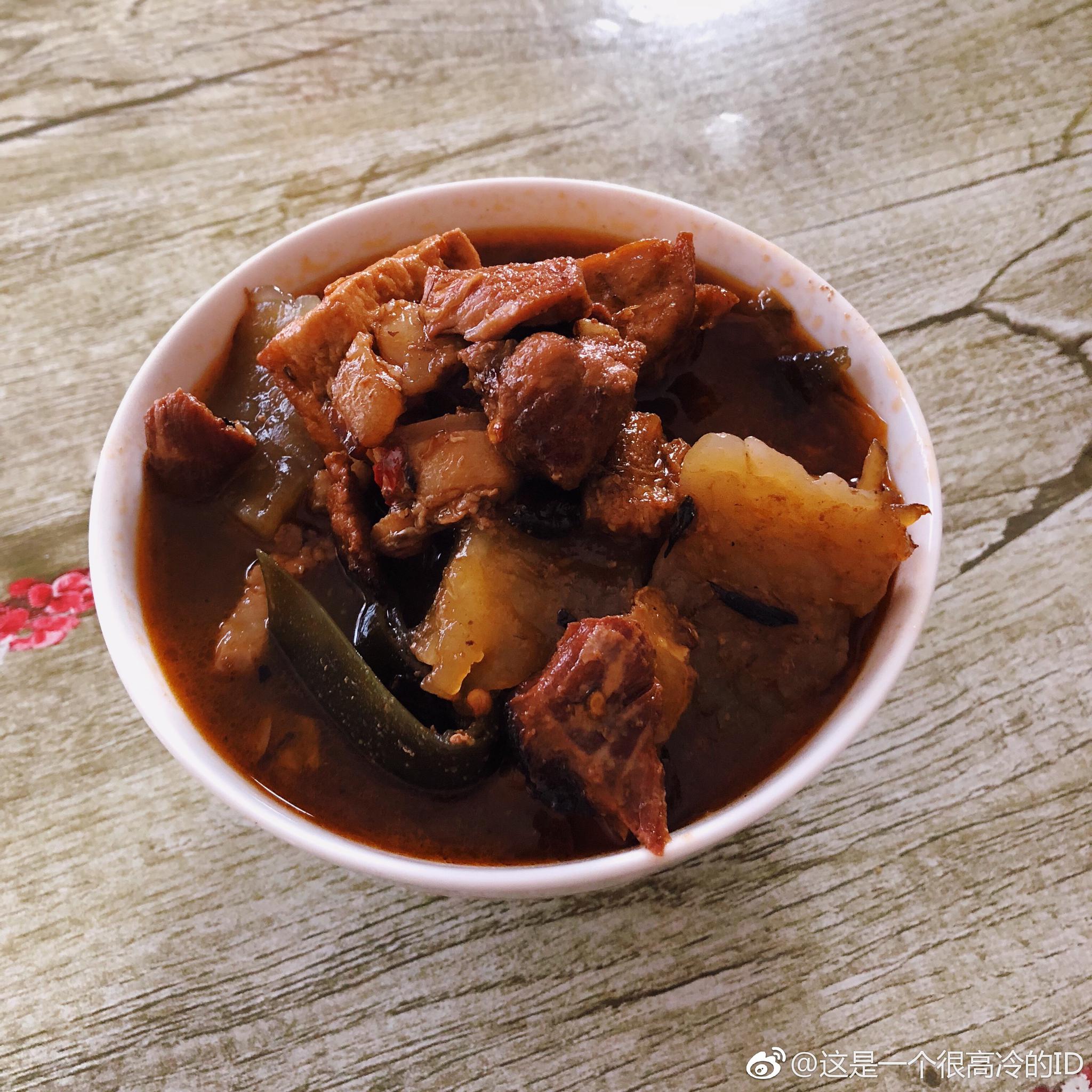 从河南回来跑到邯郸魏县去吃了大锅菜