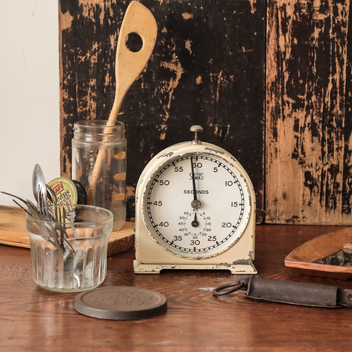1 1940 50年代厨房定时器 无法正常使用 做摆设 铸铁材质 高清图集 新浪网
