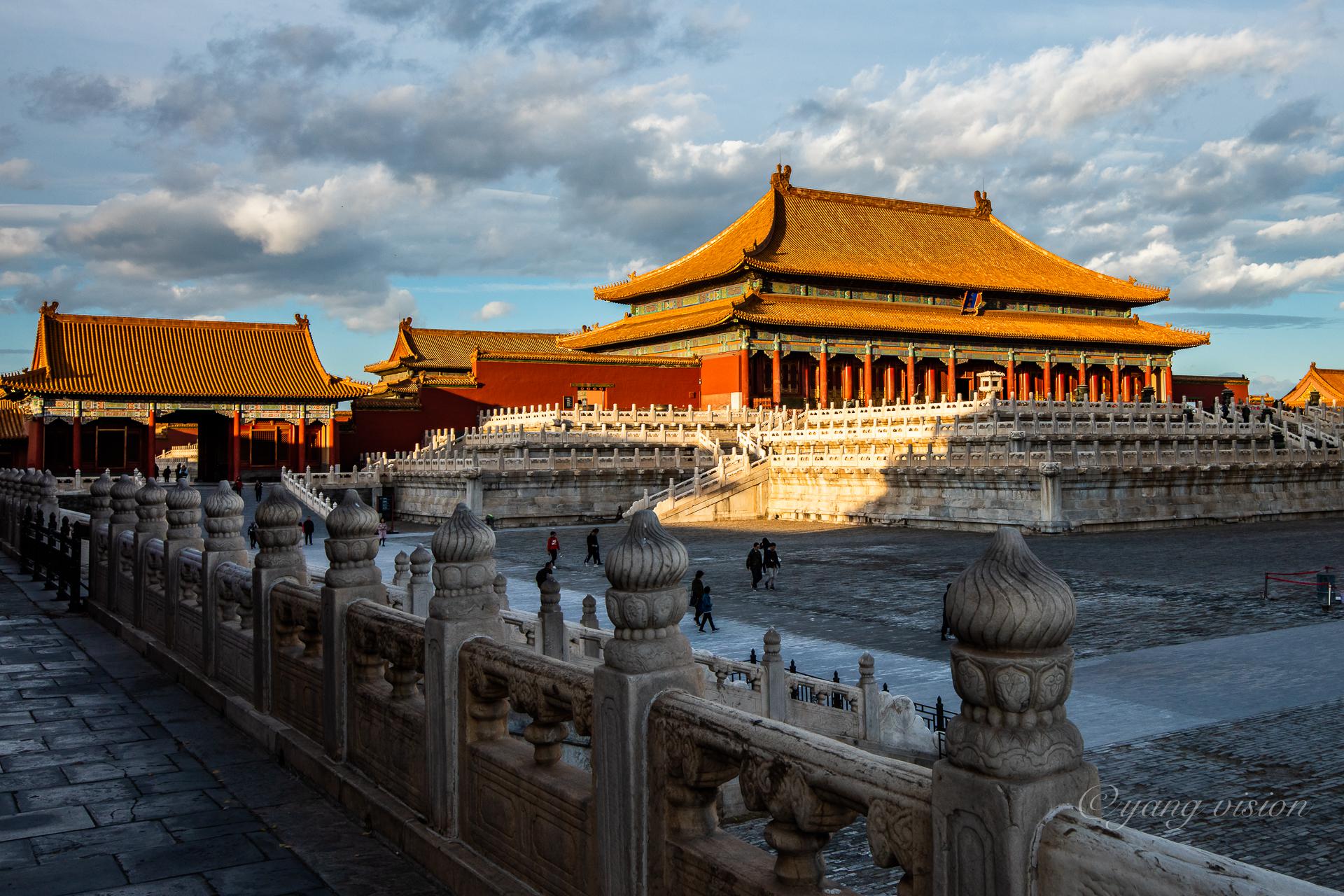 紫禁城金色的城