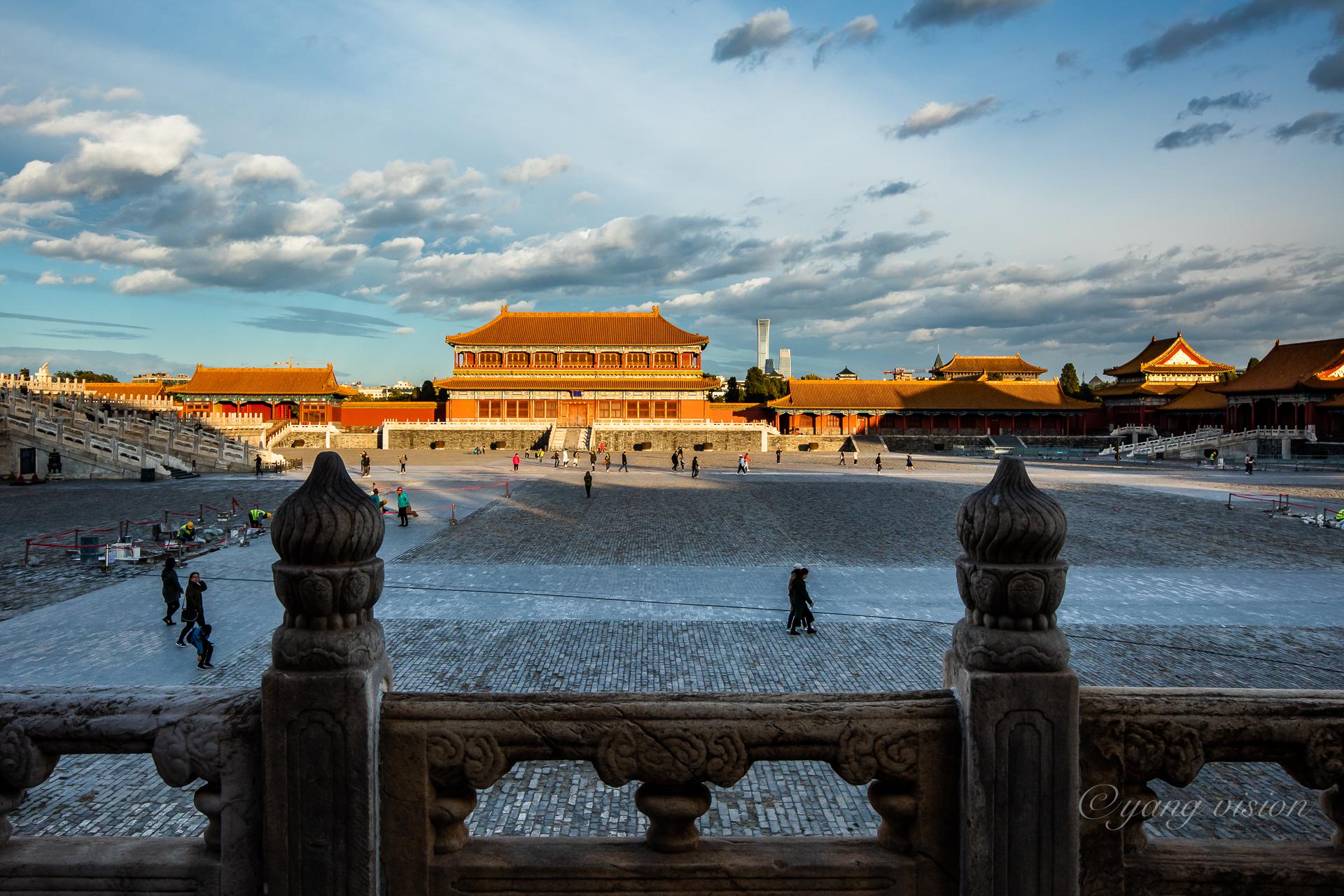 紫禁城金色的城