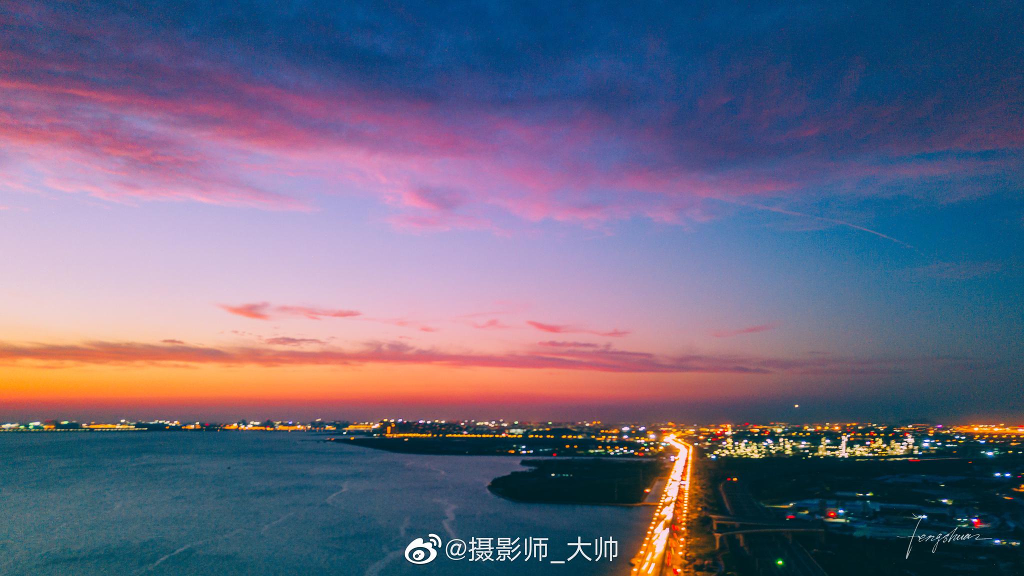 39粉色的晚霞是浪漫的颜色