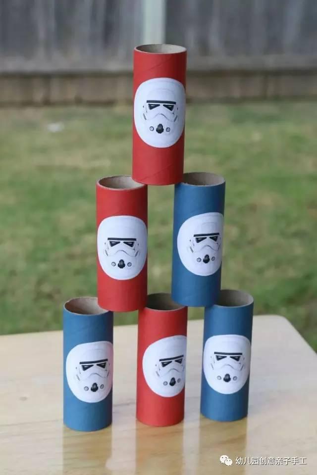 幼儿园亲子手工之玩教具,15种趣味射击游戏玩法,中大班适用!