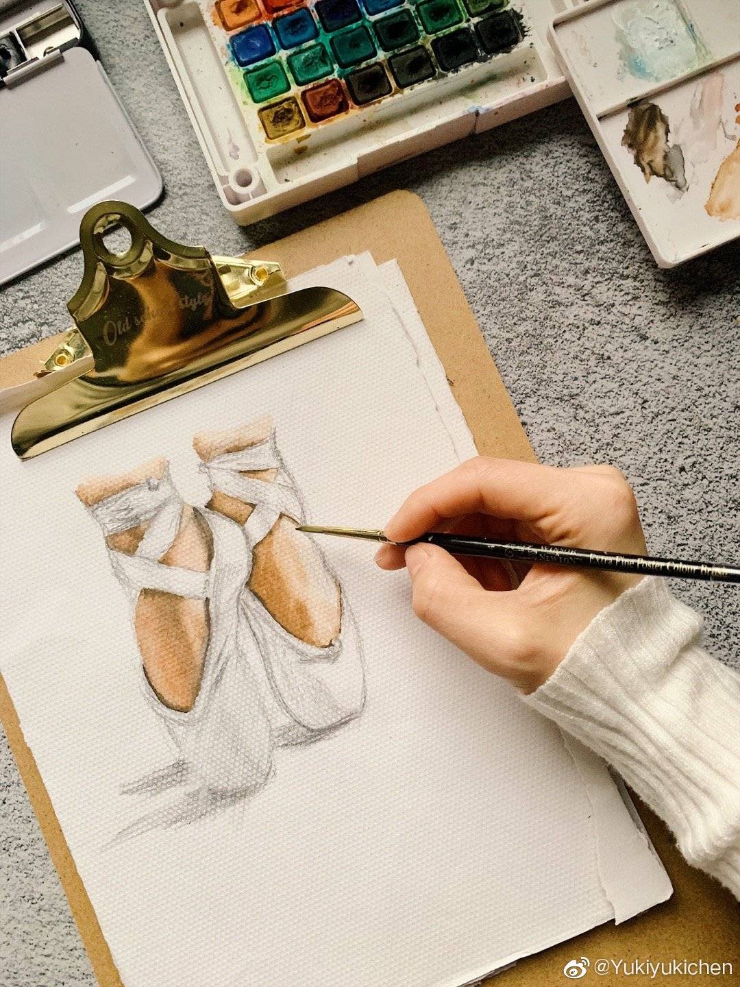 记忆中的旧物鞋芭蕾舞鞋投稿作者yukiyukichen