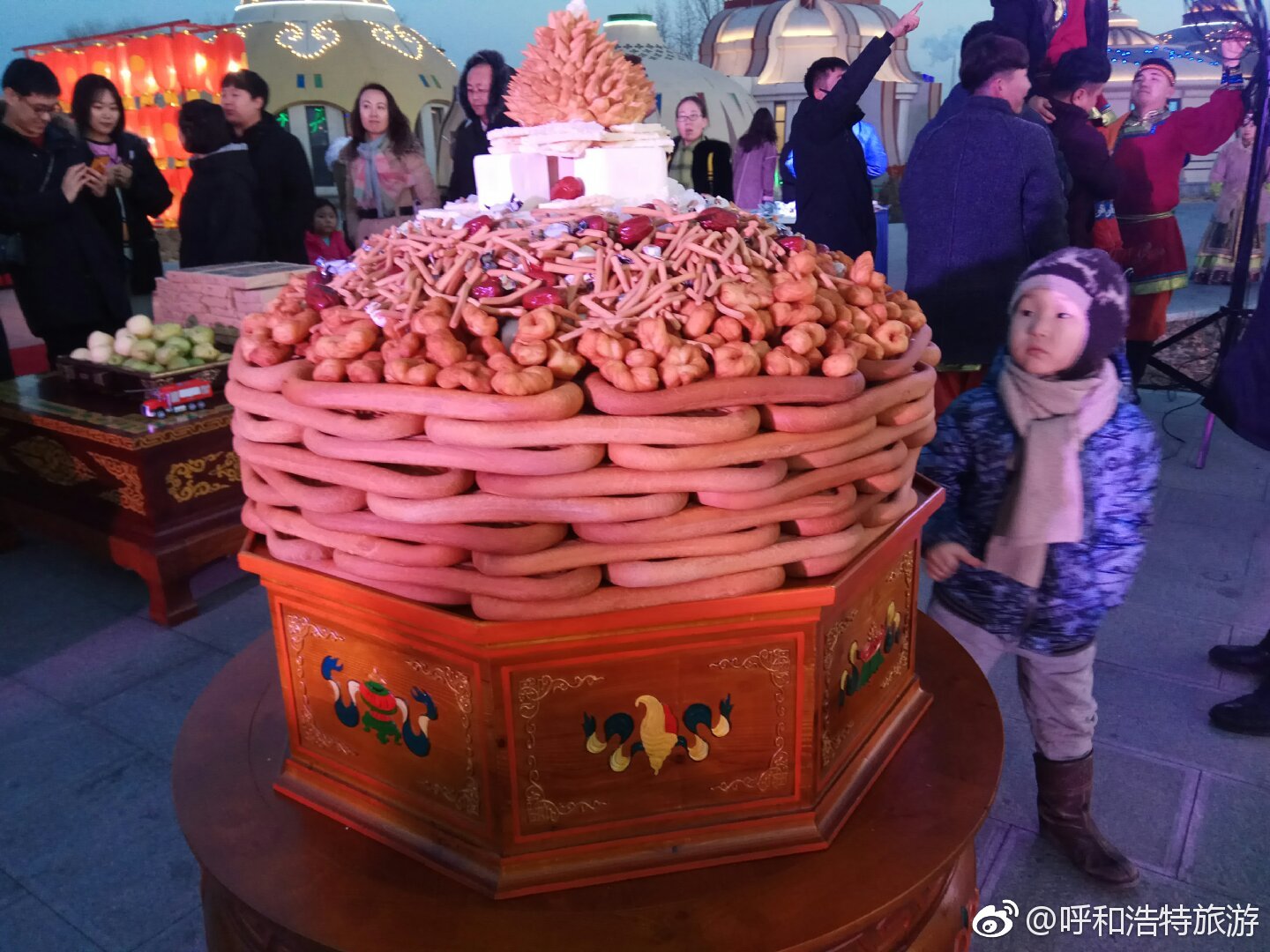 蒙古族传统祭火迎小年