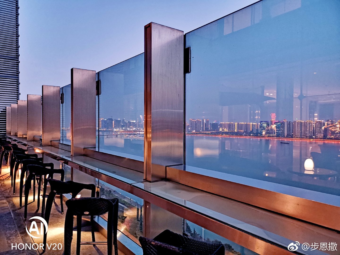 看江景不错@杭州绿城尊蓝钱江豪华精选酒店