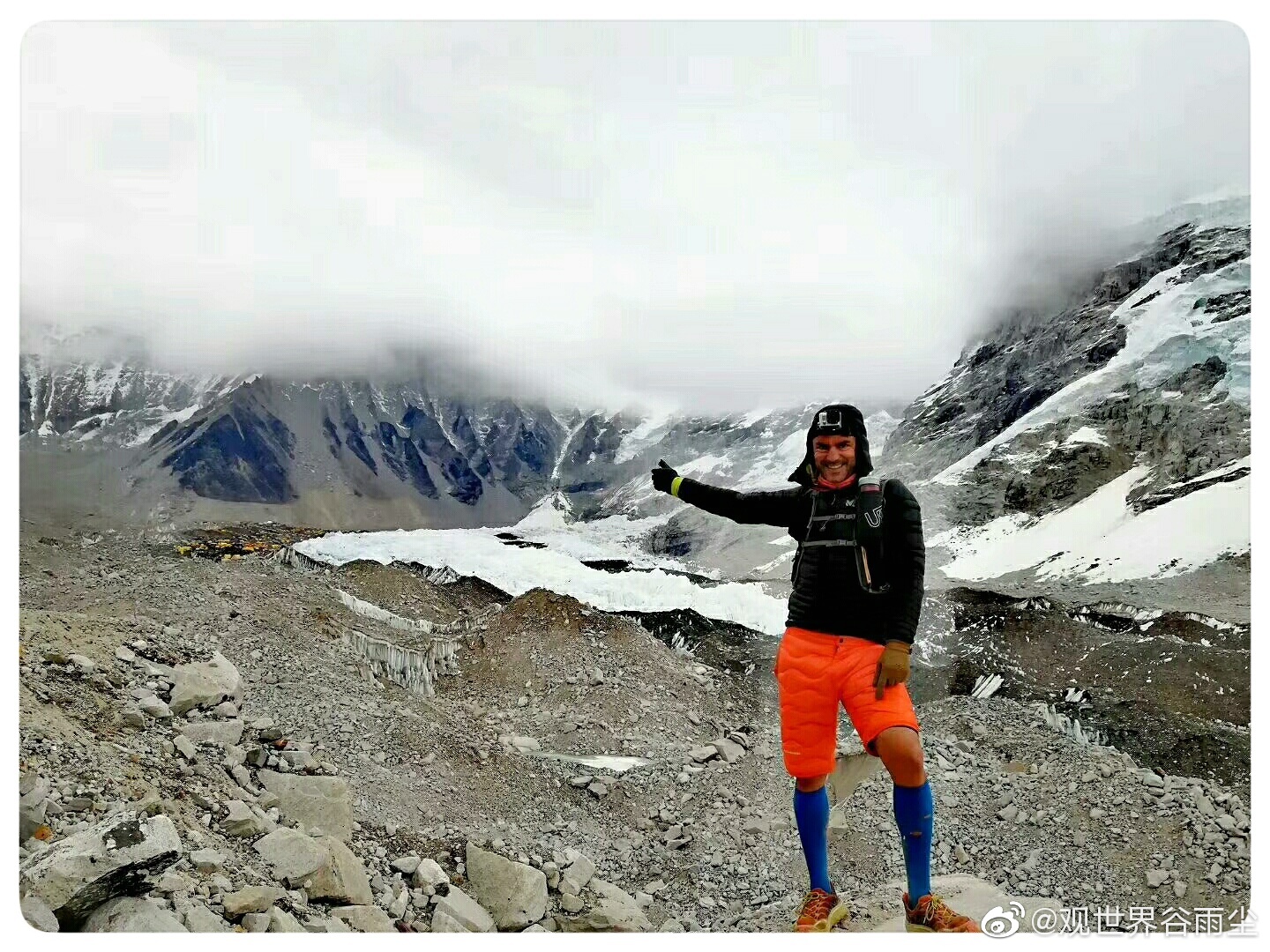 让·玛利,本次《洞界》纪录片主演之一,全能户外探险家