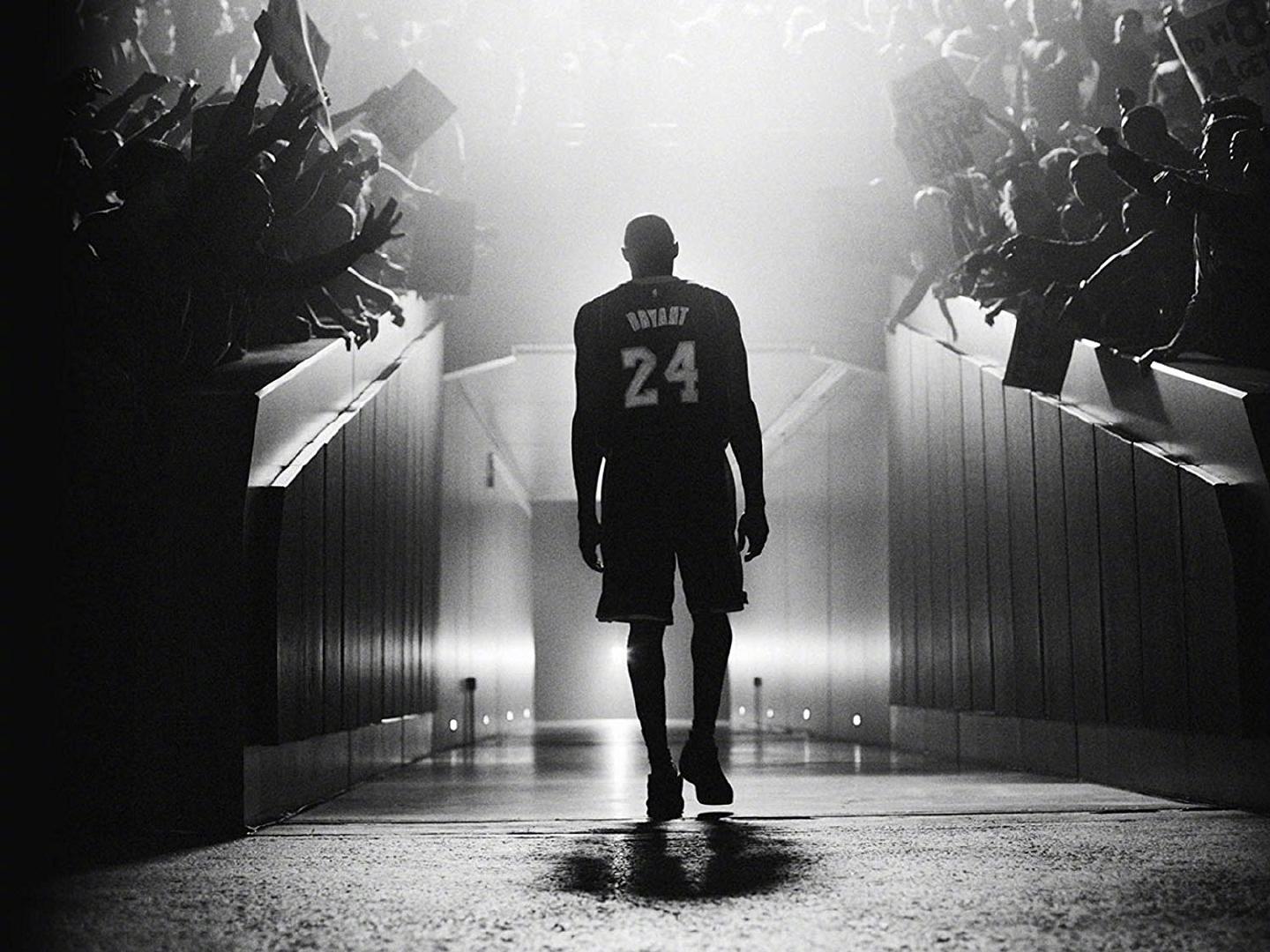 科比的一些黑白照片