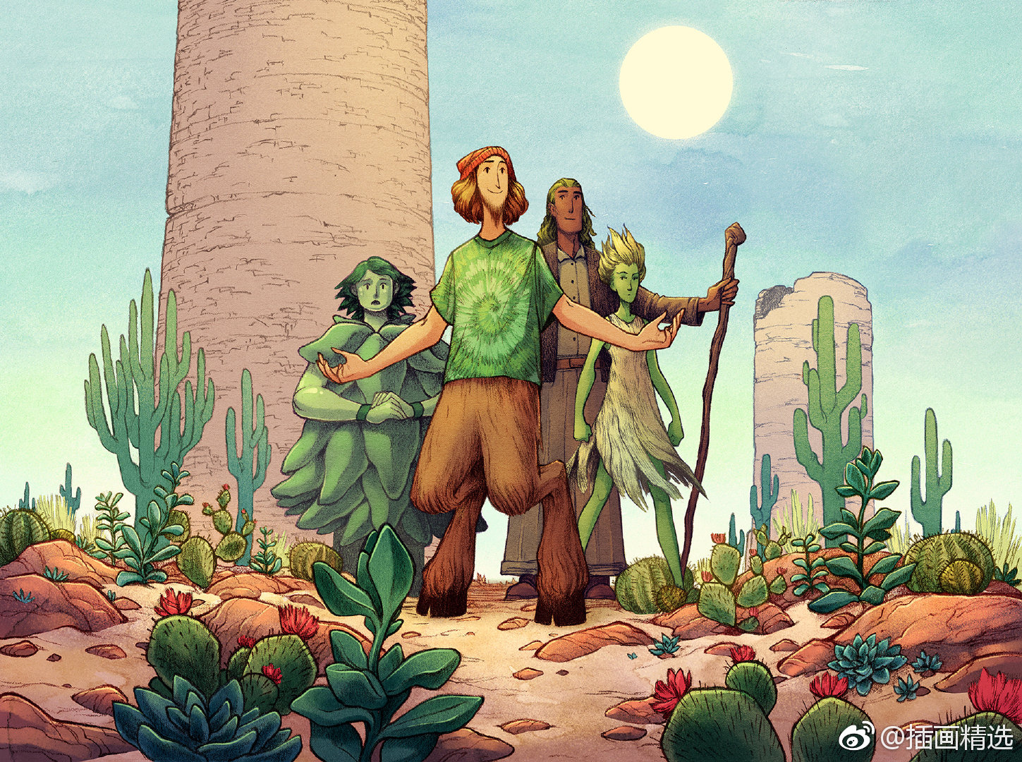 插画家james firnhaber的作品他的作品多数以超现实幻想的题材为主题