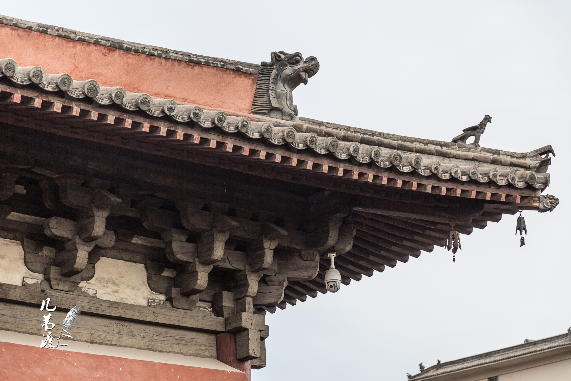 建于辽代的大雄宝殿，面阔七间，进深五间