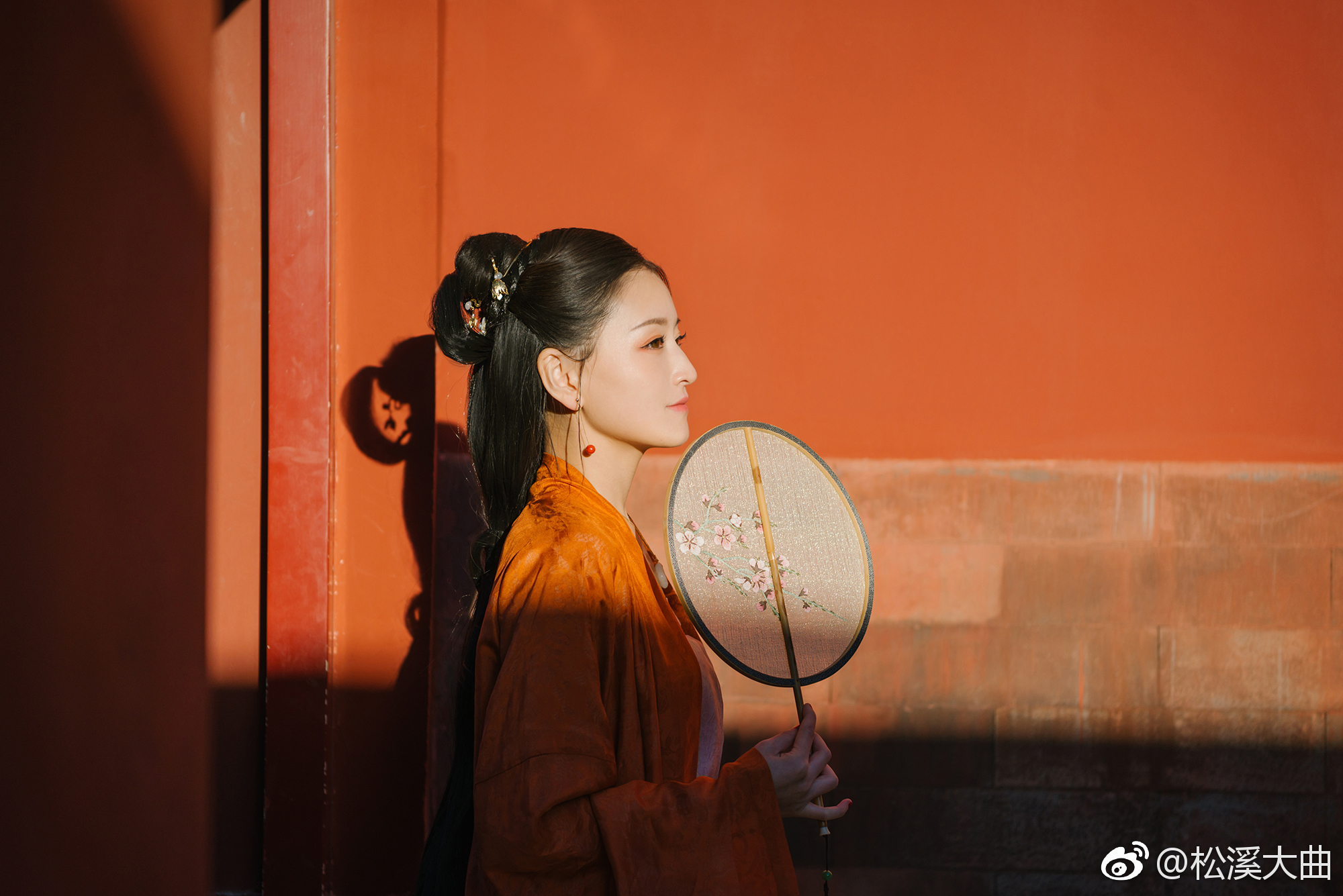 当时她对我来说我是一个很遥远的女神|璇玑|故宫|汉服_新浪新闻