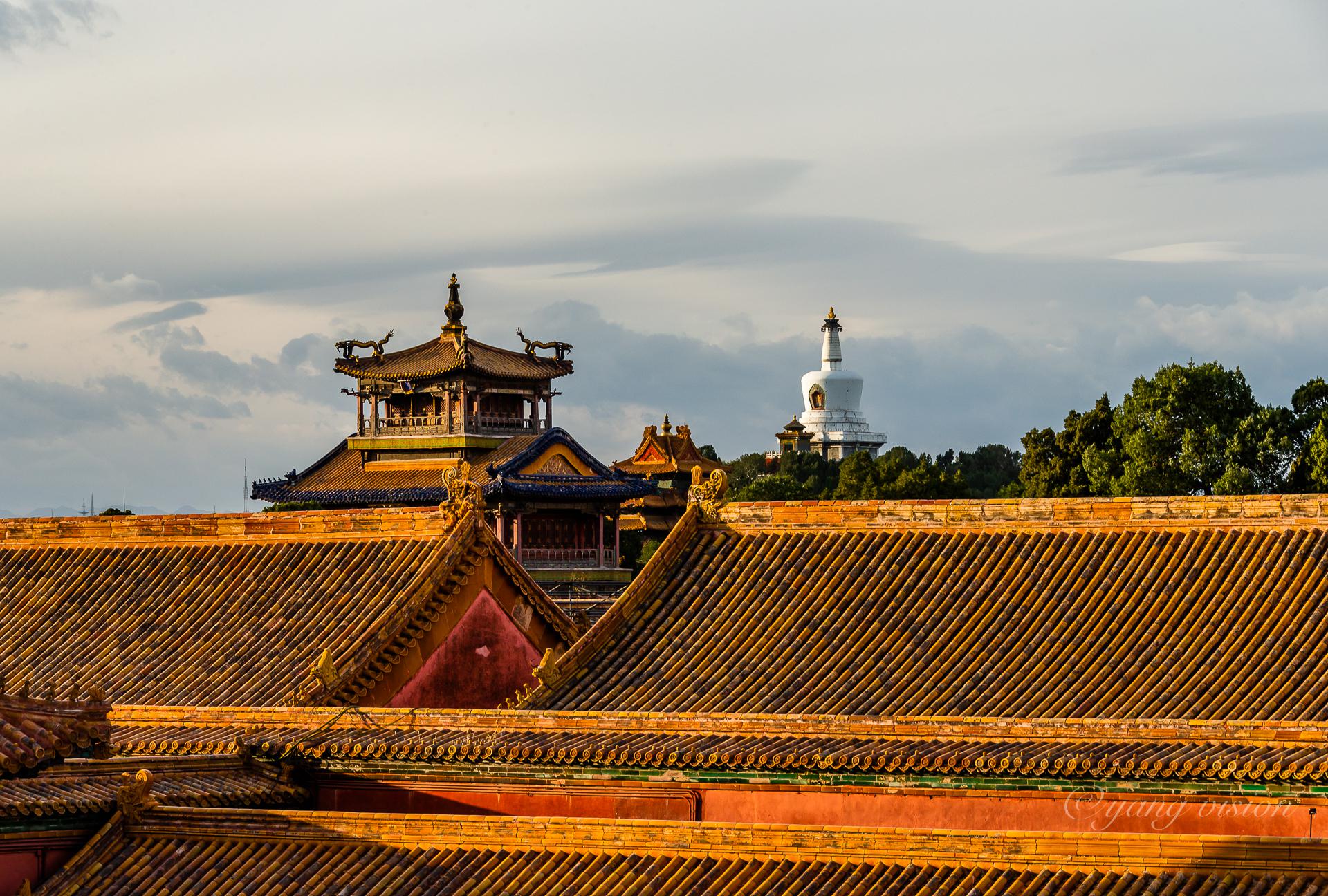 紫禁城金色的城