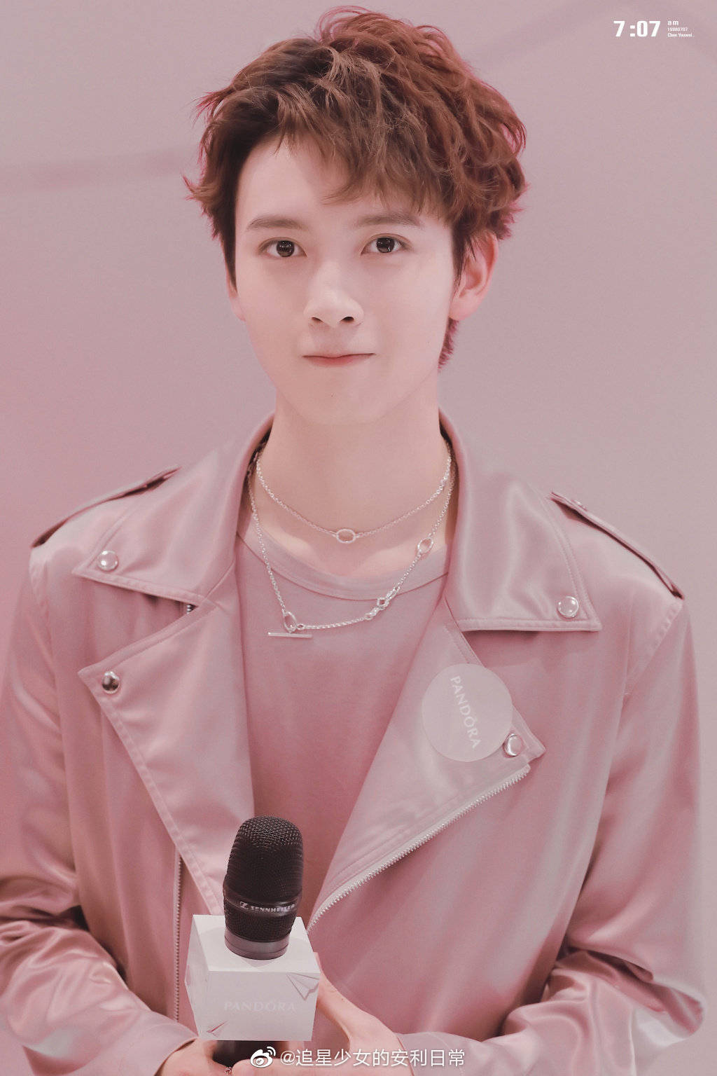 陈宥维北京品牌活动饭拍图