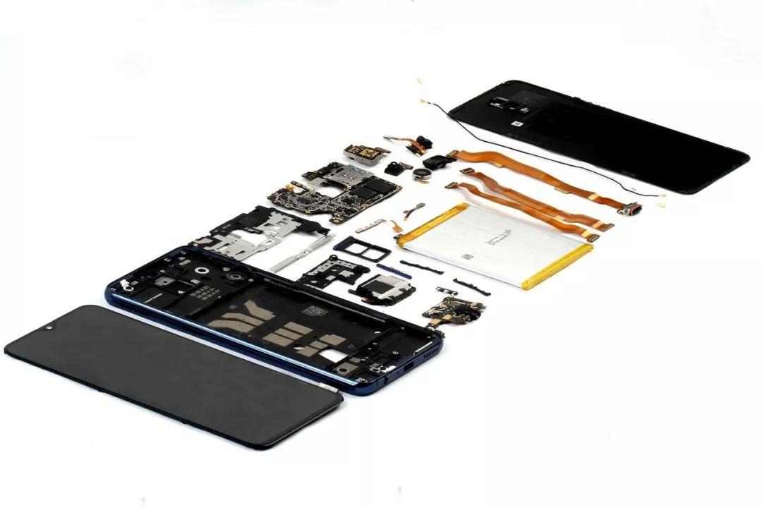 光线传感器位置设计独特oppor17拆解