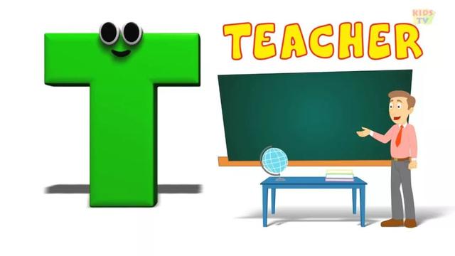 自然拼读音素意识字母t互动教学teacher全体系英语